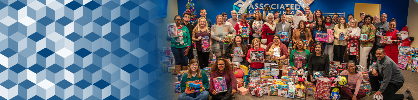 Group photo of ACU employees and volunteers