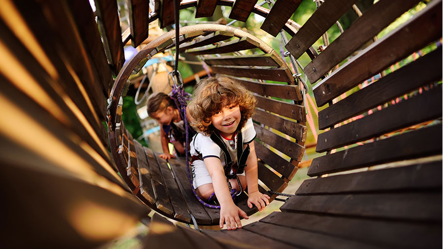 Children playing